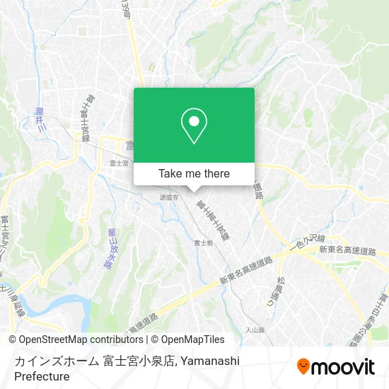 カインズホーム 富士宮小泉店 map