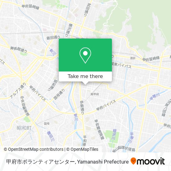 甲府市ボランティアセンター map