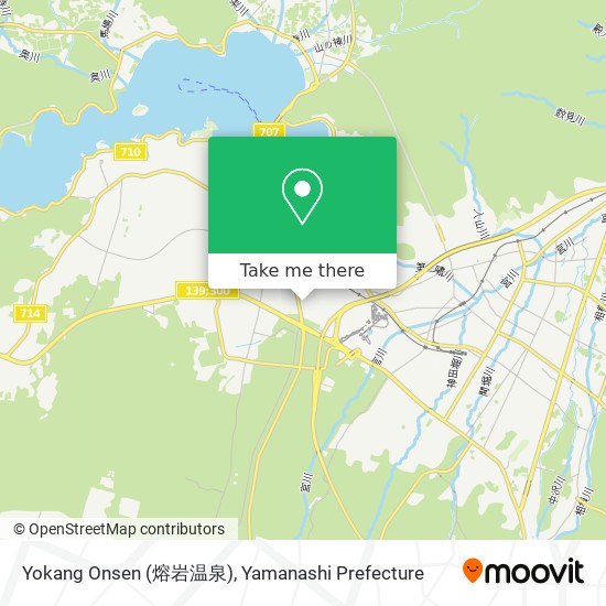 Yokang Onsen (熔岩温泉) map