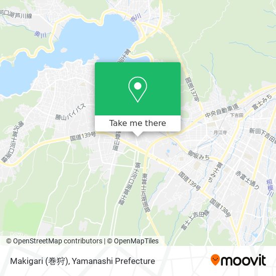 Makigari (巻狩) map
