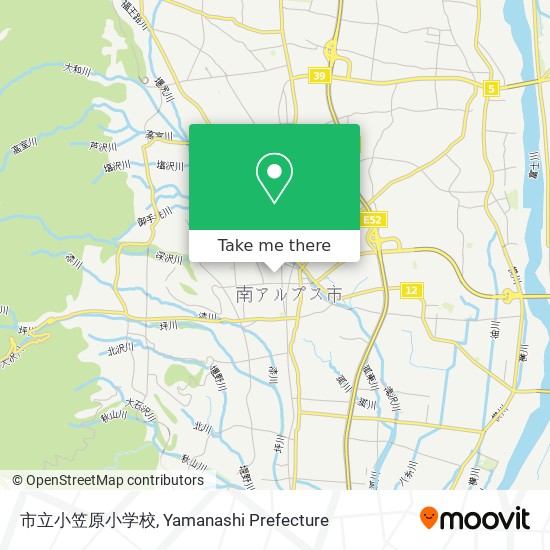 市立小笠原小学校 map
