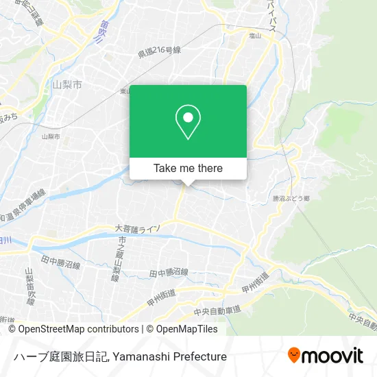ハーブ庭園旅日記 map