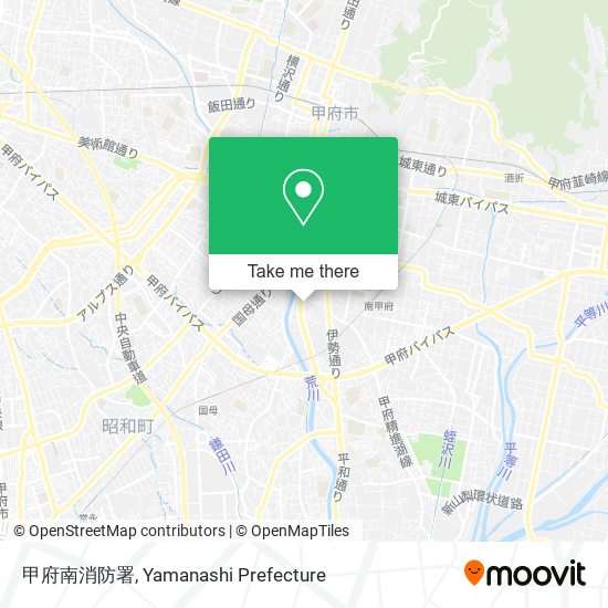 甲府南消防署 map