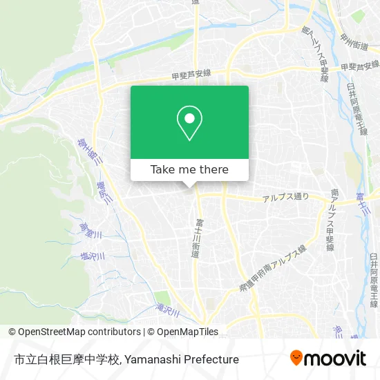 市立白根巨摩中学校 map