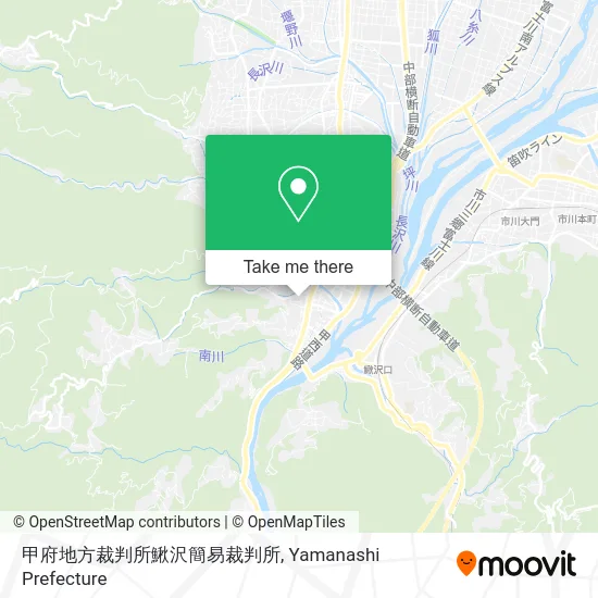 甲府地方裁判所鰍沢簡易裁判所 map