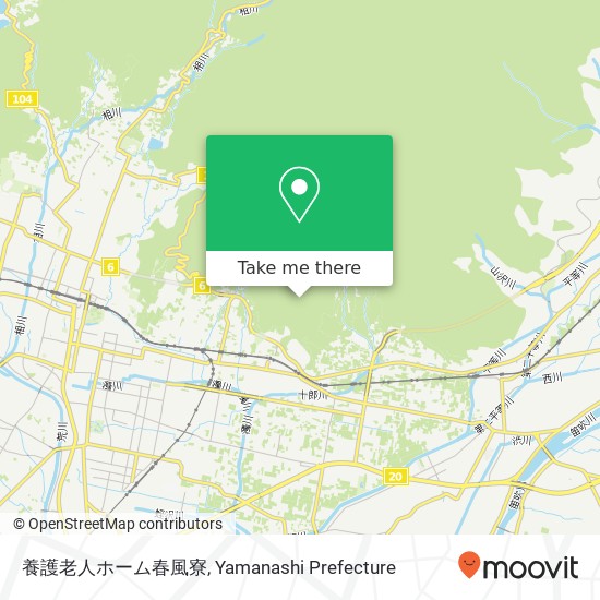 養護老人ホーム春風寮 map