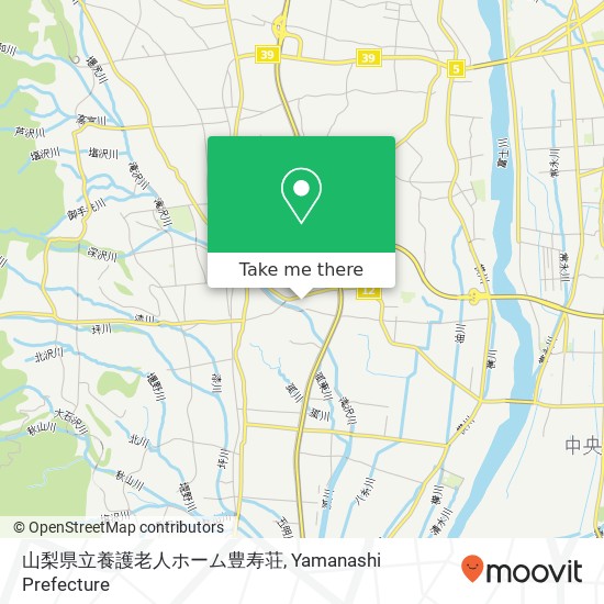 山梨県立養護老人ホーム豊寿荘 map