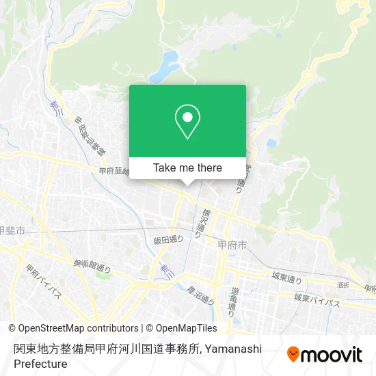 関東地方整備局甲府河川国道事務所 map