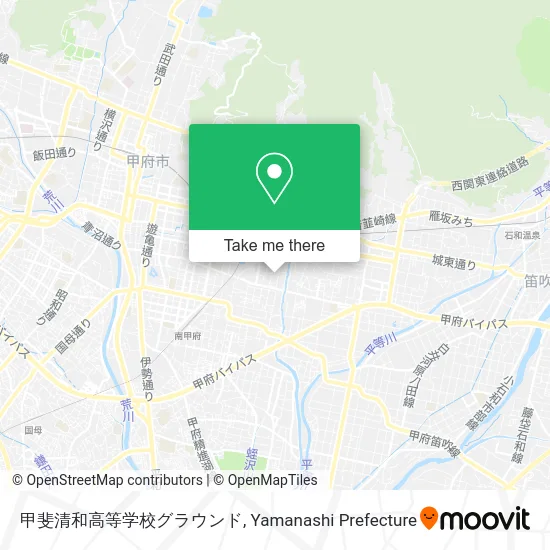Kai Seiwa High School Ground map
