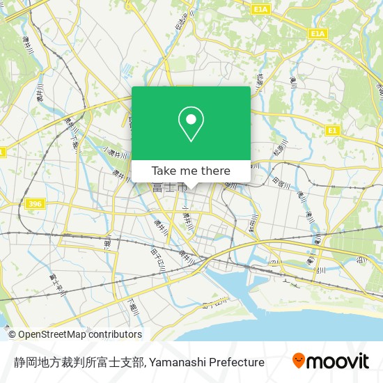 静岡地方裁判所富士支部 map