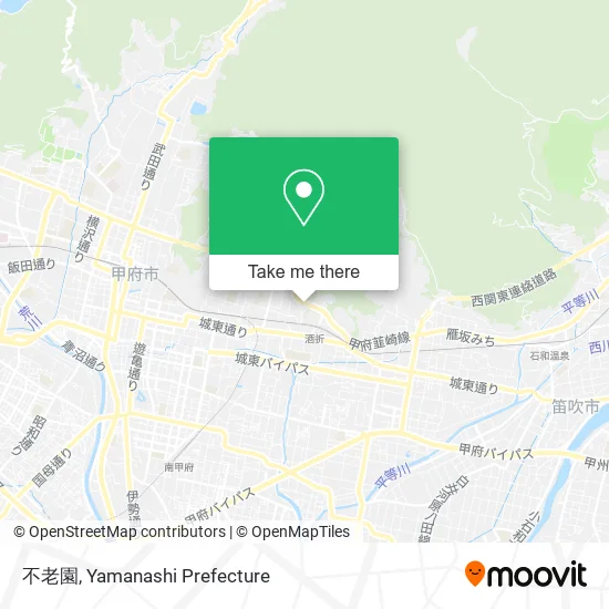 不老園 map