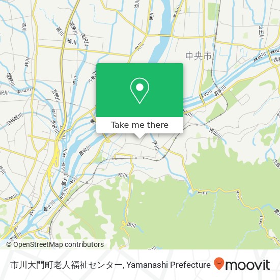 市川大門町老人福祉センター map