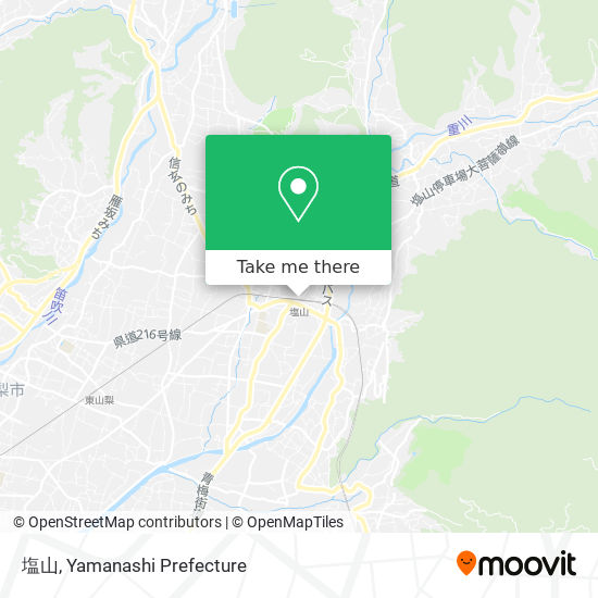 How To Get To 塩山 In 甲州市 By Bus Moovit