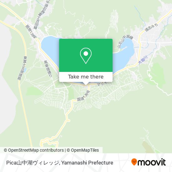 Pica山中湖ヴィレッジ map