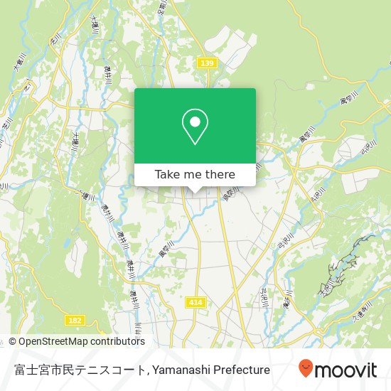 富士宮市民テニスコート map