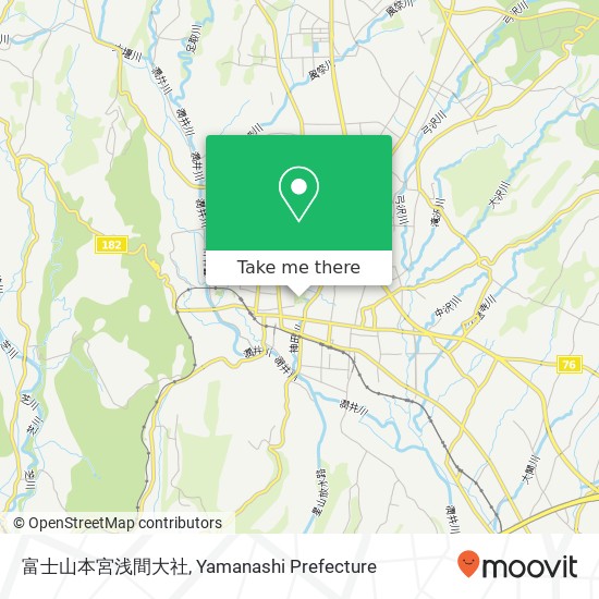 富士山本宮浅間大社 map