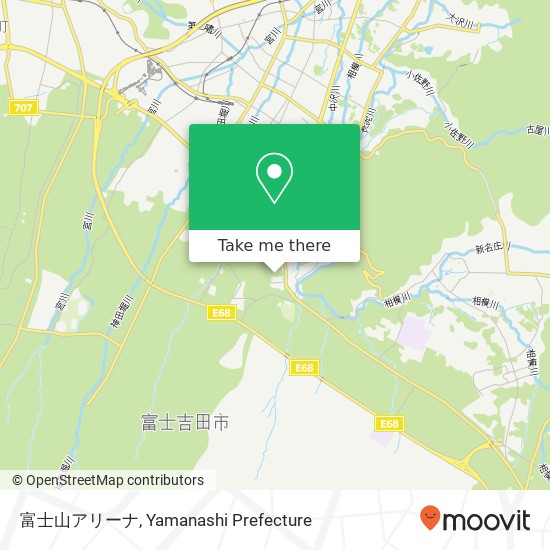 富士山アリーナ map