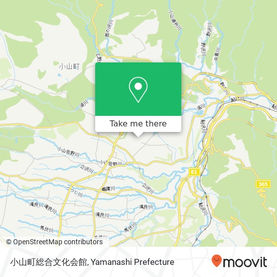 小山町総合文化会館 map