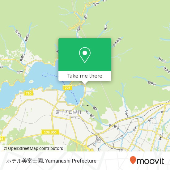 ホテル美富士園 map
