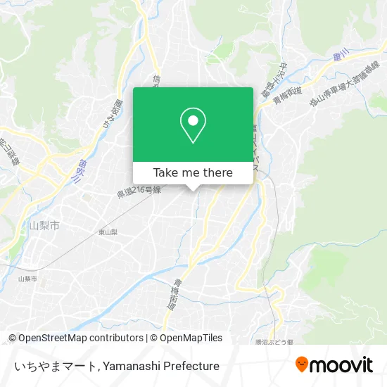Ichiyama Mart map