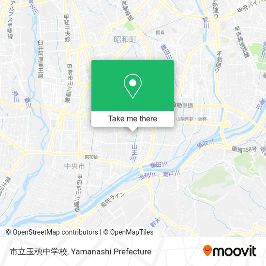 市立玉穂中学校 map