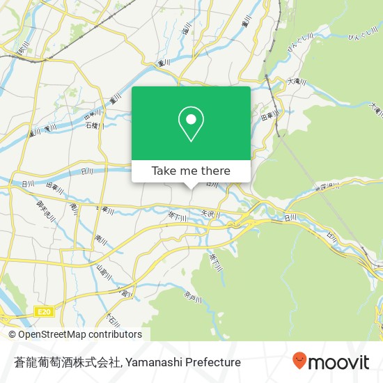 蒼龍葡萄酒株式会社 map