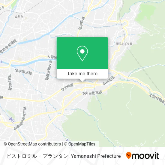 Bistro Mill Printemps map