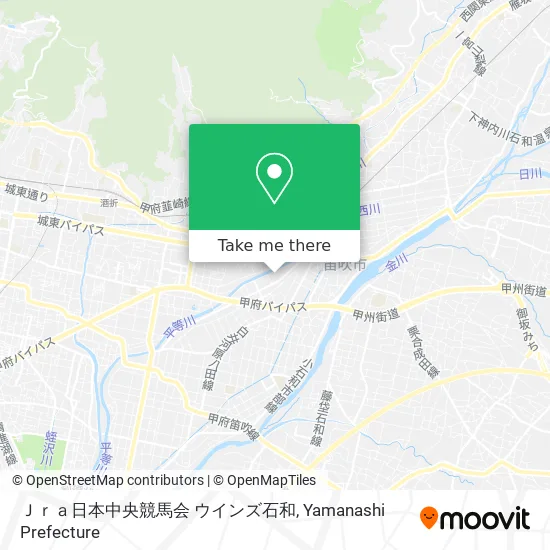 Ｊｒａ日本中央競馬会 ウインズ石和 map