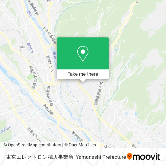 Tokyo Electron Hosaka Business Office map