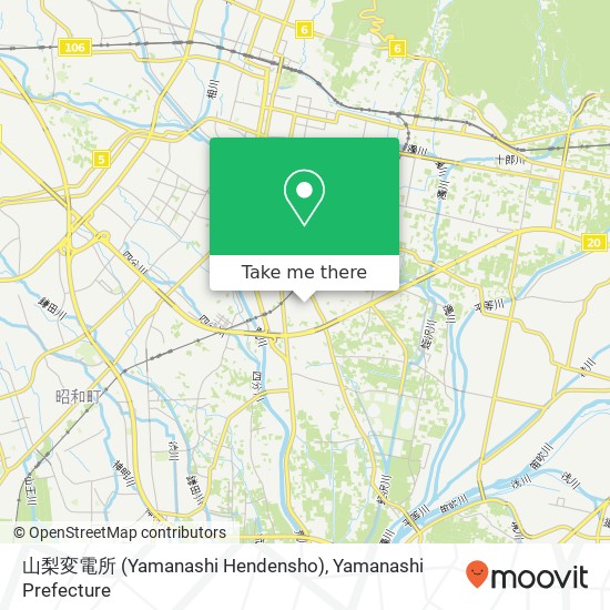 山梨変電所 (Yamanashi Hendensho) map