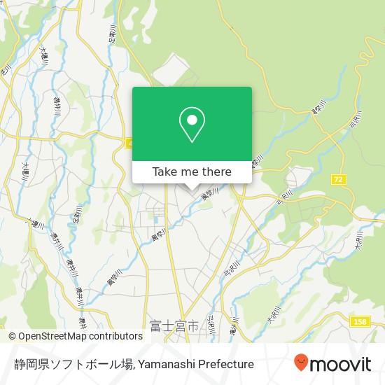 静岡県ソフトボール場 map