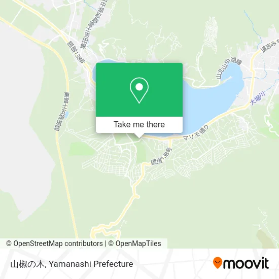 Mountain Pepper Tree map