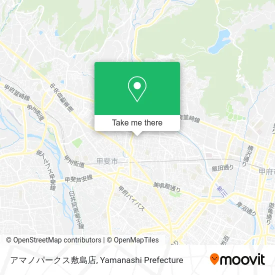 アマノパークス敷島店 map