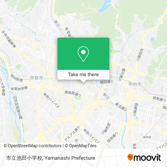 市立池田小学校 map