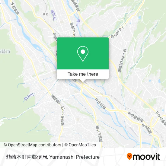 韮崎本町南郵便局 map