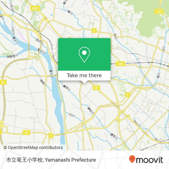 市立竜王小学校 map