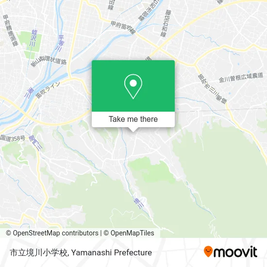 City Sakaigawa Elementary School map