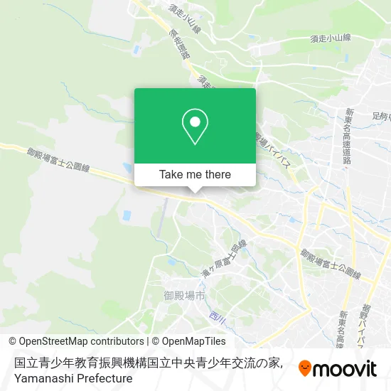 National Youth Education Promotion Organization Central Youth Exchange Center map