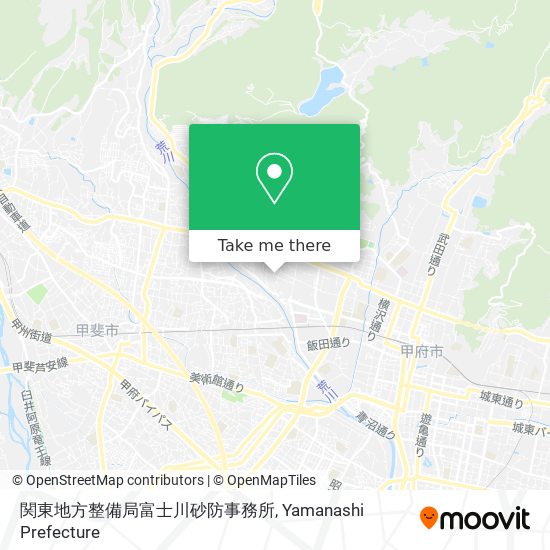 関東地方整備局富士川砂防事務所 map