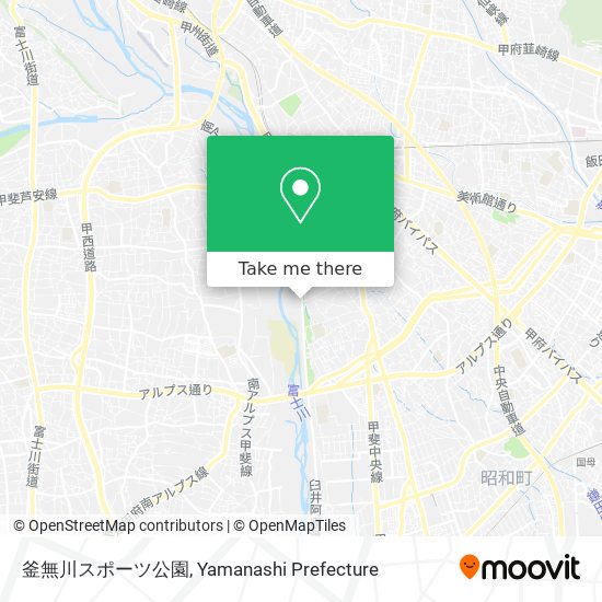 釜無川スポーツ公園 map