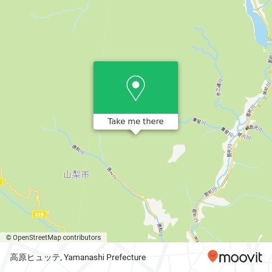 高原ヒュッテ map