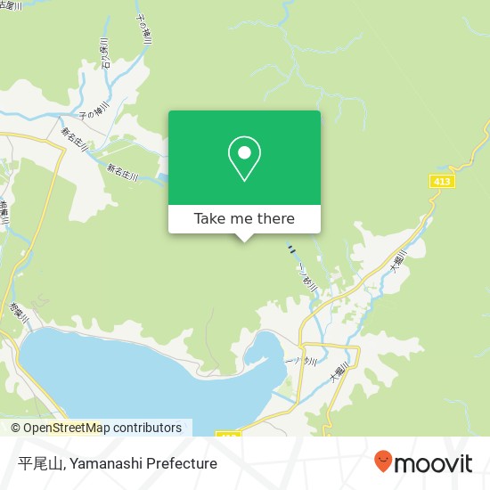 平尾山 map