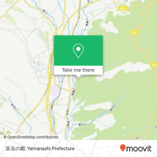 富岳の郷 map