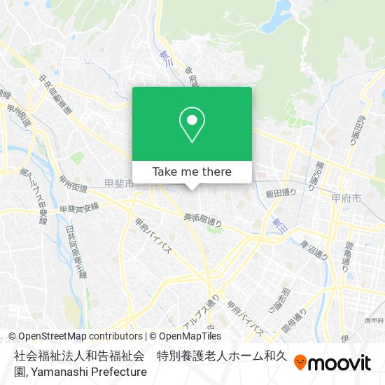 社会福祉法人和告福祉会　特別養護老人ホーム和久園 map