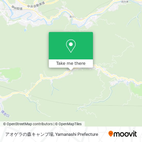 アオゲラの森キャンプ場 map
