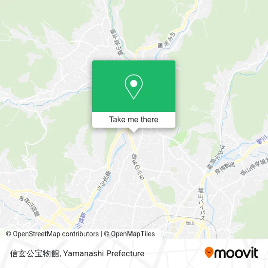 信玄公宝物館 map