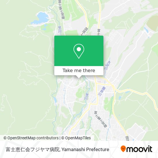 富士恵仁会フジヤマ病院 map