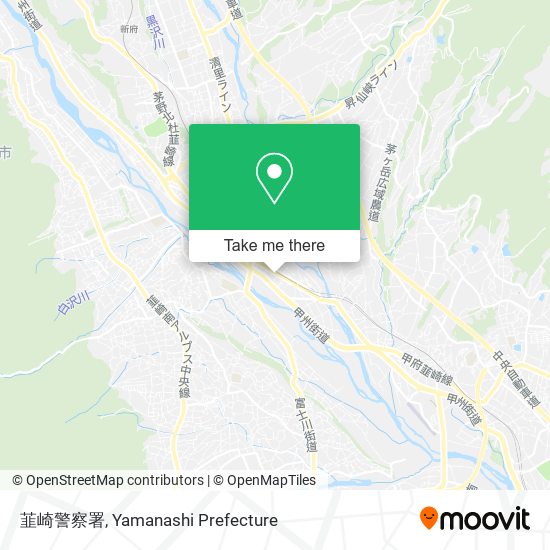 韮崎警察署 map