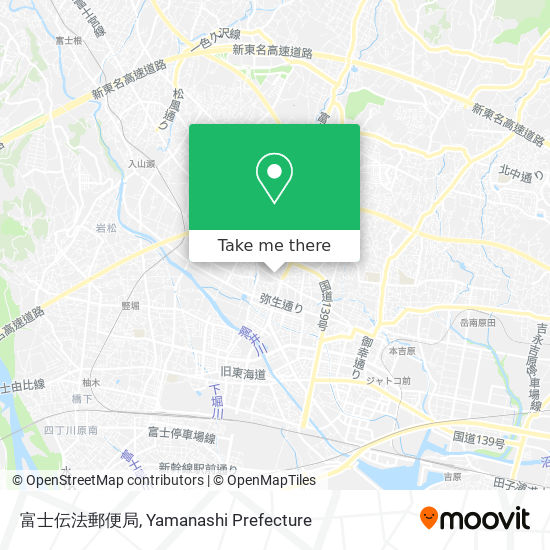 富士伝法郵便局 map
