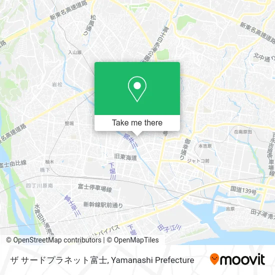 The Third Planet Fuji map